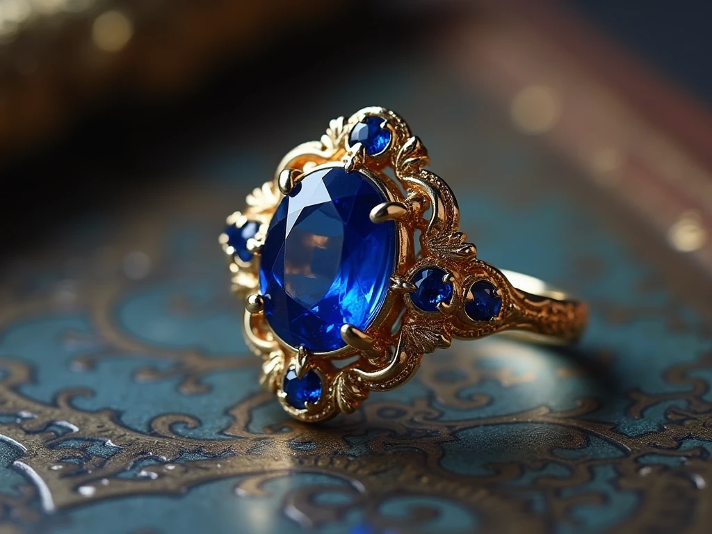 Heritage Sapphire Ring by Wlozarinblixio